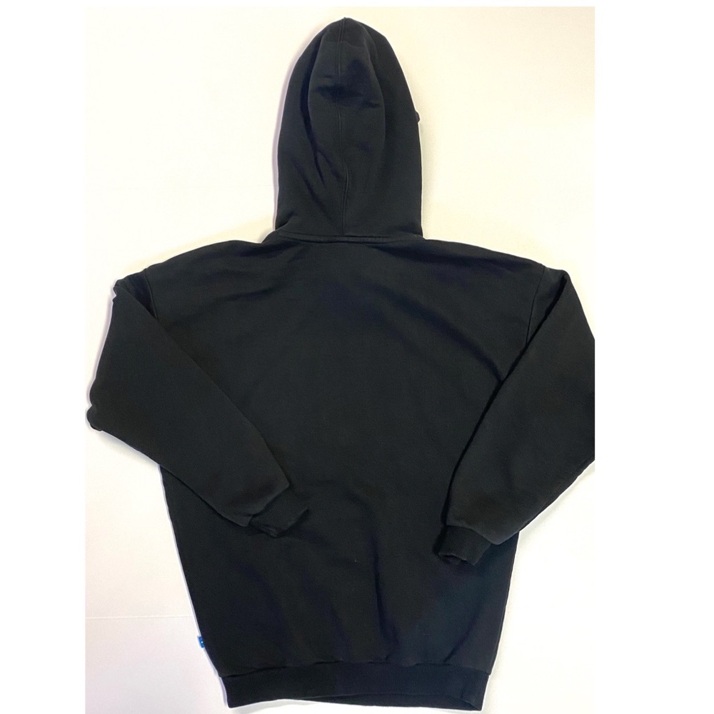 Adidas Originals Black White Trefoil Hoodie - Picture 5 of 9